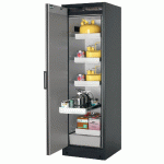 ARMOIRE SÉCURITÉ Q-CLASSIC-90 Q90.195.060 GRIS/BLANC - MANUTAN COLLECTIVITÉS