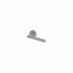 BÉQUILLE DOUBLE JADE SUR ROSACE BEC DE CANE INOX 1394 - HERACLES - B-INOX-03