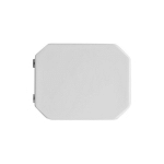 DIANHYDRO - ABATTANT WC POUR CESAME BLANC DECO' VASE FORME 8 42-48 X 36 CM ENTRAXE CHARNIE'RES TYPE A 10,5-21,5 CM RE'GLABLE