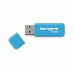 CLÉ USB 2.0 NEON INTEGRAL 64 GB BLEU