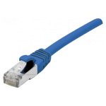 DEXLAN CORDON RJ45 CATEGORIE 6A S/FTP LSOH SNAGLESS BLEU - 5 M