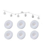 LINDBY SPOT JYLA, BLANC, 2.700 K, À 2 LAMPES, GX53