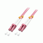 LINDY FIBRE OPTIQUE DUPLEX LC/LC OM4, 1M