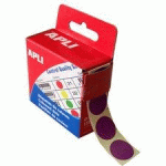 LOT DE 11 - PASTILLE DE SIGNALISATION, DIAMÈTRE: 15 MM,VIOLET