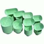 MATFER - MOULE BANNETON POLYPROPYLÈNE ROND VERT 1,5/2 KG - 118550