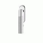 POIGNÉE DE FENÊTRE OREGON EF484 - VERROUILLABLE AVEC CLÉ - POLI SATINÉ KARCHER DESIGN