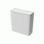 RÉSERVOIR DOUBLE TOUCHE NF ALIMENTATION LATÉRALE BLANC - GEBERIT - 128.317.11.5