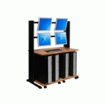 DATAFLEX STATION LAN THIN LINE 1200 - PUPITRE POUR ORDINATEUR (91113)