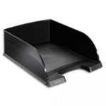 LEITZ CORBEILLE À COURRIER JUMBO PLUS DE , COLORIS NOIR