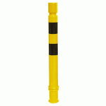 POTEAU FLEXIBLE À SCELLER Ø100MM - 930MM - NOIR/JAUNE - VISO