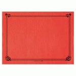 SET DE TABLE 31X43 CM ROUGE (VENDU PAR 2000)