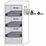 ARMOIRE SÉCURITÉ S-PEGASUS-90 S90.129.060.WDAC GRIS CLAIR - ASECOS