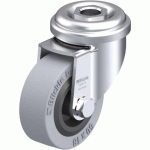 BLICKLE - ROULETTE PIVOTANTE Ø 50MM BANDAGE CAOUTCHOUC SBR 40KG - LRA-VPA 50G