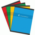 CAHIER SEYES AGRAFÉ 240X320 192 PAGES 70G SEYES - CONQUERANT