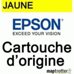 EPSON - T7544 - CARTOUCHE D'ENCRE - JAUNE - PRODUIT D'ORIGINE - 7 000 PAGES - C13T754440