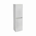 MEUBLE COLONNE 140 X 40 CM - 2 PORTES - BLANC LAQUÉ - OLA UP JACOB DELAFON