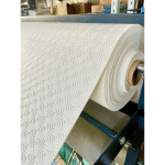 PROMO LINGE - SOUS NAPPE BULGOMME BLANC SUR MESURE AU MÈTRE - HAUTE PROTECTION - - 140 X 450 CM - BLANC.