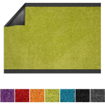 USE&WASH - TAPIS DE PORTE PAILLASSON D'ENTRÉE USE&WASH VERT CITRON 90 X 350 CM - LEMON