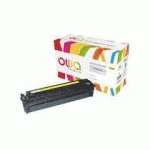 TONER OWA COMPATIBLE HP 131A-CF212A JAUNE POUR IMPRIMANTE LASER