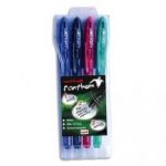 UNIBALL POCHETTE 4 ROLLERS FANTHOM STANDARDS (NOIR, BLEU, ROUGE, VERT), POINTE MOYENNE