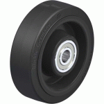 BLICKLE - ROUE Ø 125MM BANDAGE CAOUTCHOUC NR 250KG - POEV 125/20K
