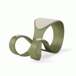 CHAISE ERGONOMIQUE MOON - VERT CLAIR