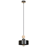 EMIBIG LIGHTING - EMIBIG TUNISO PLAFONNIER SUSPENDU SLIM NOIR 1X E27