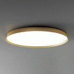 LUCEPLAN COMPENDIUM PLATE PLAFONNIER LED, LAITON
