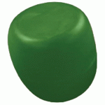 POUF GALET DE PAUL Ø 35 CM VERT BAMBOU RAL 6017 - QUI EST PAUL