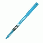 LOT DE 2 - STYLO ROLLER PILOT HI-TECPOINT V5 À CAPUCHON POINTE 0,5 MM - ÉCRITURE FINE TURQUOISE