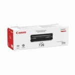 TONER CANON CRG 726 NOIR POUR IMPRIMANTE LASER - CANON