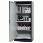 ARMOIRE SÉCURITÉ Q-CLASSIC-30 Q30.195.086.WD GRIS/ROUGE