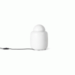FERM LIVING LAMPE À POSER BELL, VERRE, BLANC, HAUTEUR 27,7 CM