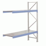RAYONNAGE SUIVANT EPSIVOL ÉCO - FORCE 565 KG - 2500X2250X800MM - MANORGA