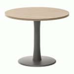 TABLE RONDE OPALE Ø 100 CM, 4 PERSONNES