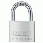 CADENAS À CLÉ - CORPS TITALIUM™ - ANSE ACIER CÉMENTÉ - 64TI/35 KA6355 ABUS