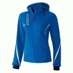 FONCTION VESTE - ERIMA - SOFTSHELL FEMME NEW ROY/BLANC