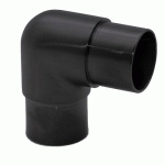 RACCORD MAIN COURANTE 42,4 MM - INOX 316 NOIR - 90° DESIGN PRODUCTION