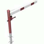 BARRIÈRE PIVOTANTE AVEC CÂBLE À BÉTONNER AVEC SERRURE-1500MM - SCHAKE