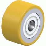 BLICKLE - GALET DE TRANSPALETTES Ø 75MM BANDAGE POLYURÉTHANE PU 340KG - HTH 75X40/20-40K