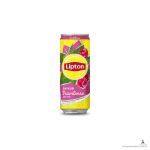 BOISSON AU THE LIPTON - SAVEUR FRAMBOISE - CANETTE DE 33 CL - LOT DE 24