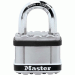 CADENAS À CLÉS EN ACIER LAMINÉ PROTECTION INOX - 51 MM - MASTER LOCK