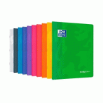 LOT DE 10 - CAHIER OXFORD EASYBOOK 24 X 32 CM PETITS CARREAUX 96 PAGES