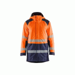 PARKA HIVER HAUTE VISIBILITÉ EN ORANGE M - BLAKLADER