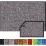 TAPIS DE PORTE PAILLASSON D'ENTRÉE RHINE COULEUR MOINE 40 X 60 CM - GRIS BEIGE