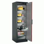 ARMOIRE SÉCURITÉ Q-PEGASUS-90 Q90.195.060.WDACR GRIS/ROUGE - ASECOS