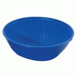 BANNETON ROND POLYPROPYLÈNE BLEU 1500G_118 507 - MATFER