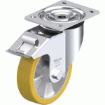 BLICKLE - ROULETTE PIVOTANTE À FREIN Ø 150MM BANDAGE POLYURÉTHANE PU 400KG - L-ALTH 151K-FI