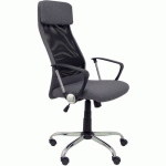 FAUTEUIL DE DIRECTION ESTERAS ACCOUDOIRS FIXES - GRIS - FOROL