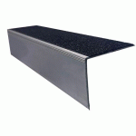 NEZ DE MARCHE CORNIÈRE ANTIDÉRAPANT - 60X46X3000 MM - NOIR - WATTELEZ